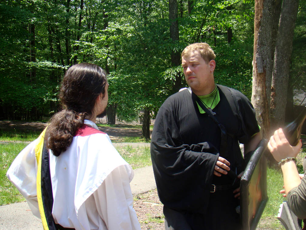 Barak and Wolfgar Outside